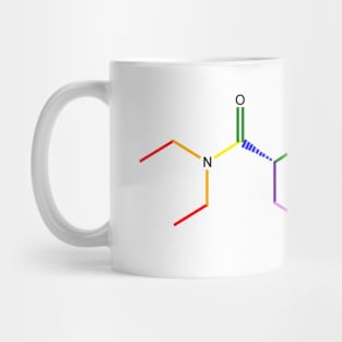 LSD Rainbow Molecule Chemistry Mug